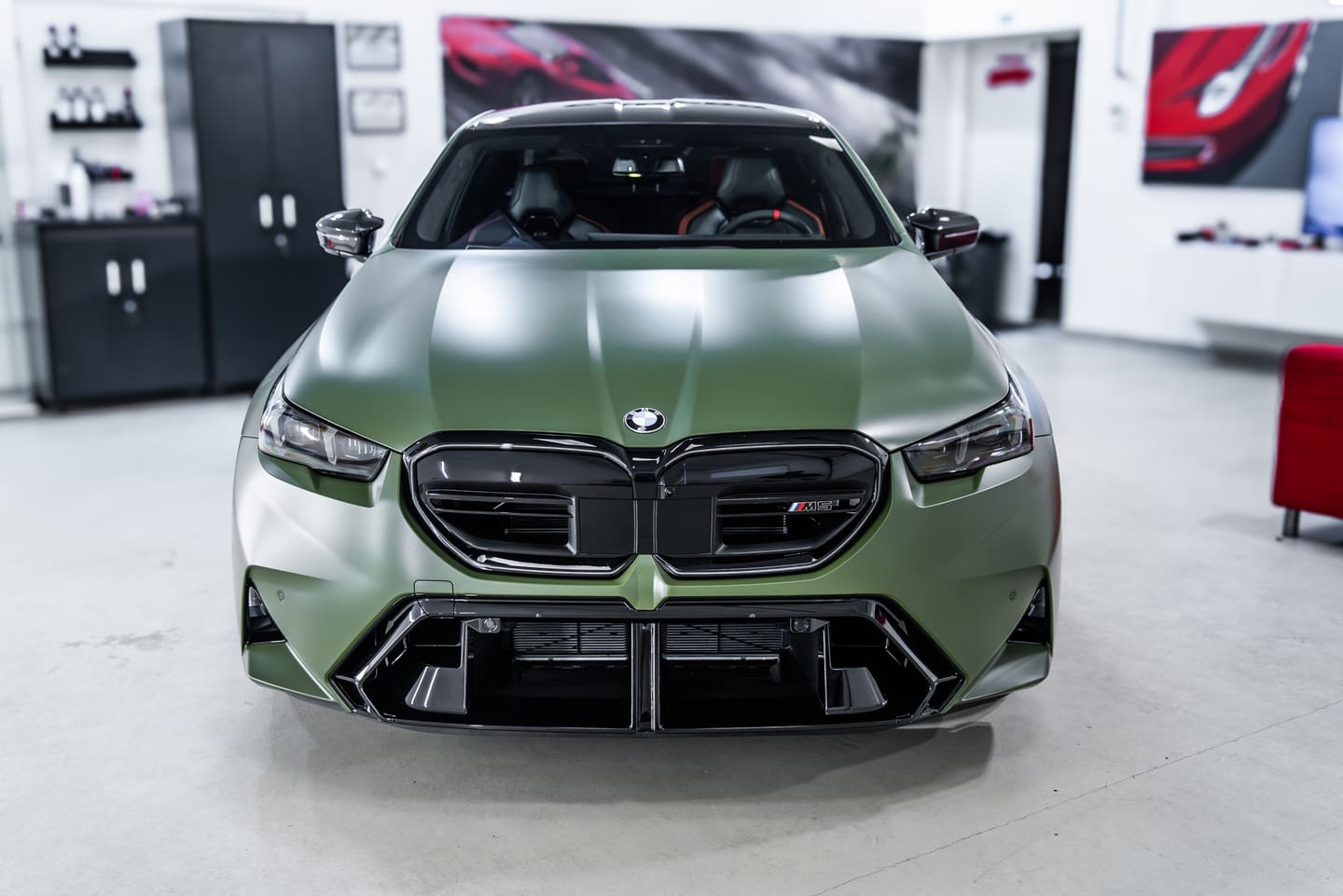 BMW M5 v matnej PPF fólii CarPro Immortal, fotografia 6
