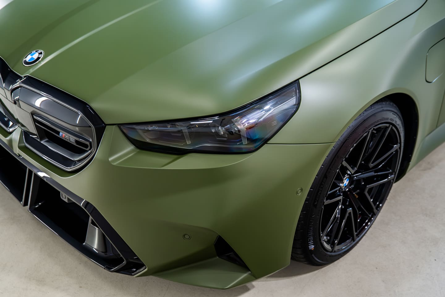 BMW M5 v matnej PPF fólii CarPro Immortal, fotografia 7