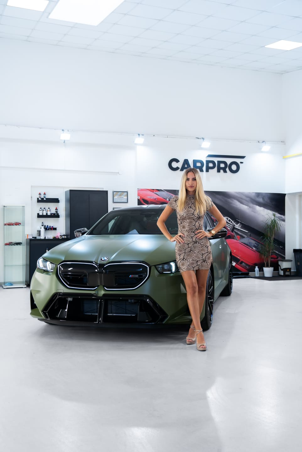 BMW M5 v matnej PPF fólii CarPro Immortal, fotografia 19