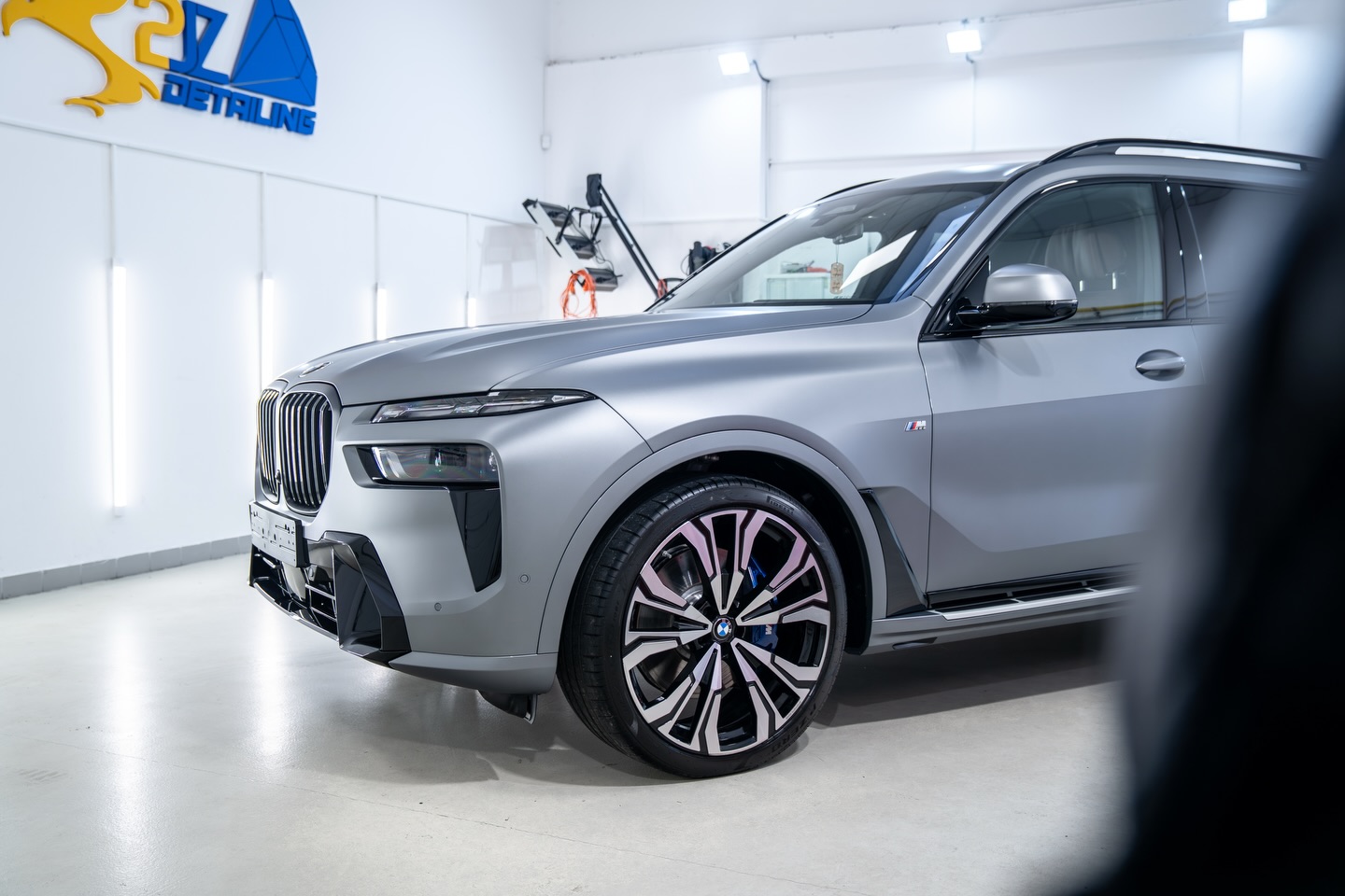 BMW X7 v matnej PPF fólii CarPro Immortal, fotografia 6