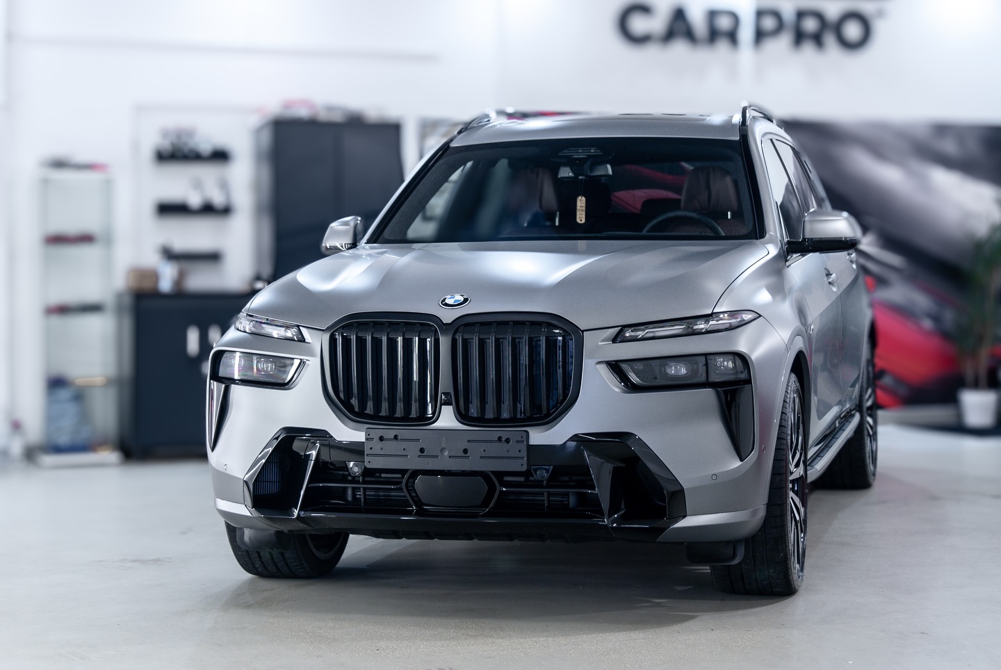 BMW X7 v matnej PPF fólii CarPro Immortal, fotografia 7