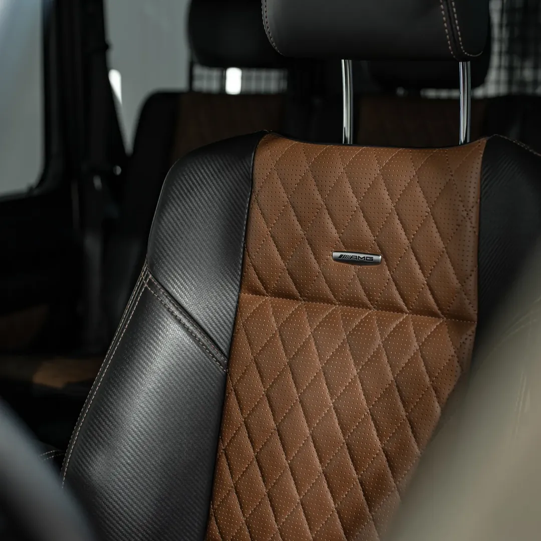 Vyleštený lak Mercedes-Benz G63 AMG po profesionálnej korekcii