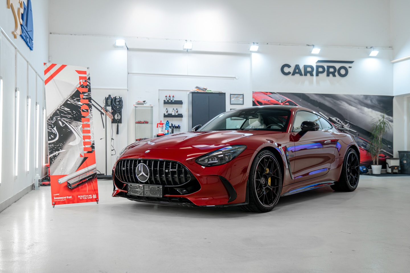 Mercedes-AMG GT 63 po PPF aplikácii CarPro Immortal, fotografia 5